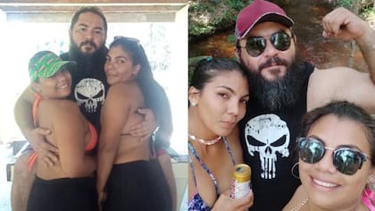 La historia de las hermanas que comparten esposo y presumen su amor en las redes sociales: así crían a sus cuatro hijos