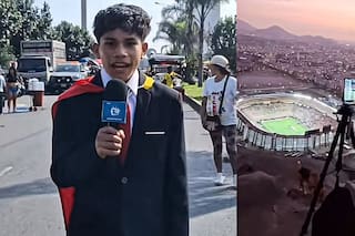 La historia del niño que transmitió la final de la Libertadores desde un cerro y emocionó a todos