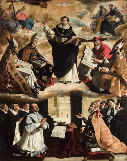 La historia de Santo Tomás de Aquino