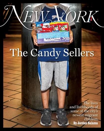 La historia de tapa de Curbed sobre los niños que venden golosinas en el metro
