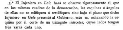 La historia detrás de las esquinas sin ochavas