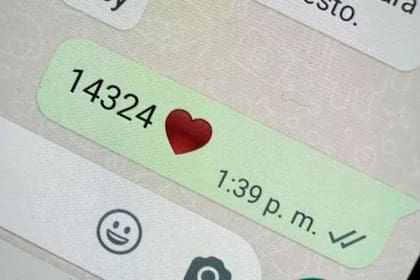 La historia detrás del número “14324″ en WhatsApp que utilizan los jóvenes