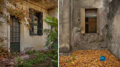 Patios internos como fueron encontrados antes de la remodelación