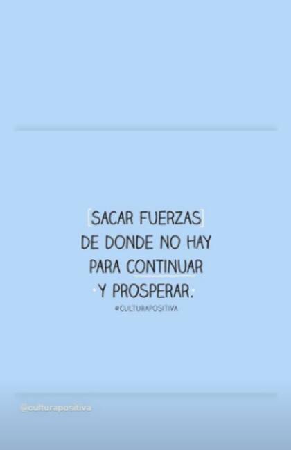 La historia que compartió la novia de Nahitan Nández en Instagram