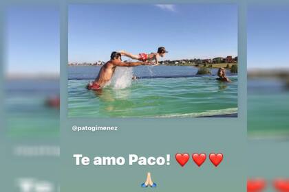 La historia que subió Patricio Giménez en Instagram