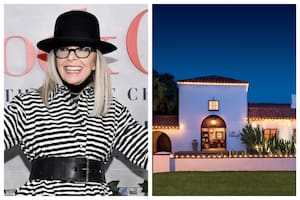 Venden en US$25 millones la casa de Beverly Hills que Diane Keaton renovó por completo