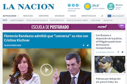 La octava versión de lanacion.com (2015)