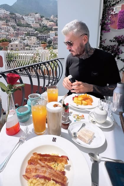 La hora del desayuno
con la mejor vista.