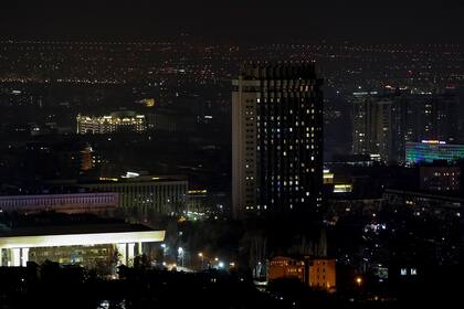 El hotel "Kazajstán" en Almaty, Kazajistán