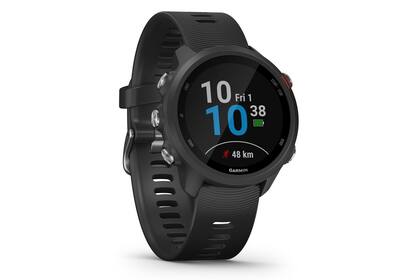 La hora inteligente. El Garmin Forerunner 245 Music es el aliado ideal para los que entrenan a menudo. Ofrece programas de ejercicio, tiene GPS y se sincroniza con Spotify y con el celular, entre otras funciones. ($57.999)