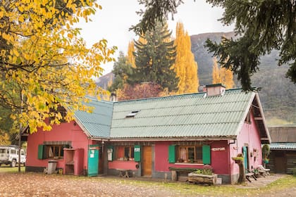 La Hostería de El Refugio del Lago, en Lago Epuyén.