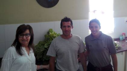 La huerta abastece a los presos y ayuda a un hogar de niños