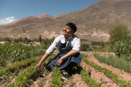 La huerta propia hace a las delicias que se preparan en el Hotel Huacalera.