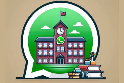 La IA creó una imagen para el "modo escuela"