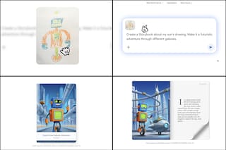La IA de Google permite generar cuentos infantiles ilustrados y con audio
