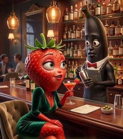 La IA permite generar estos humorísticos clips (Foto: Tik Tok)