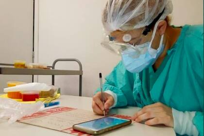 La idea de un grupo de empleadas del hospital Houssay se volvió viral