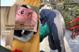 La idea de una joven para no pagar por chequear el equipaje se hizo viral en TikTok