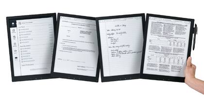 La idea del dispositivo es reducir el uso de papel en la oficina