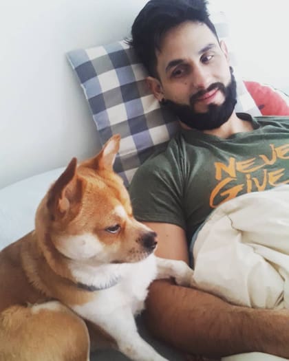 La idea era ayudar al cachorro hasta que se recuperara y luego darlo en adopción.