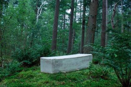 La idea es que el "capullo viviente" se degrade en la naturaleza y ayude a que el cuerpo también lo haga