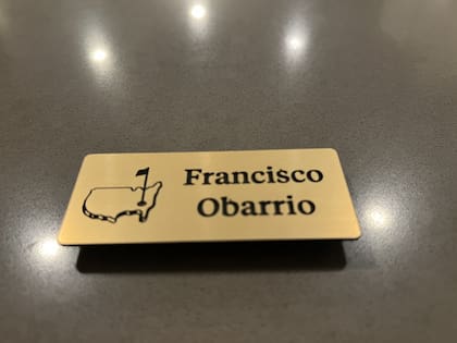 La identificación de Obarrio en su experiencia en Augusta National