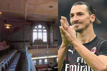 La iglesia católica que el delantero sueco compró en Estocolmo pertenecía a su madre desde 2013.