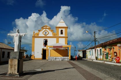 La iglesia de Arraial D Ajuda. Damián Hernández