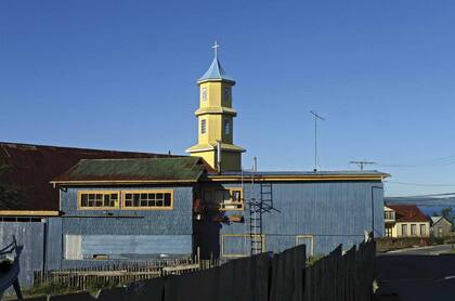 La iglesia de Chonchi en Chiloé