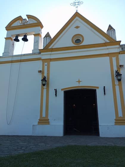La iglesia de La Caldera, que alguna vez visitió Mama Antula.