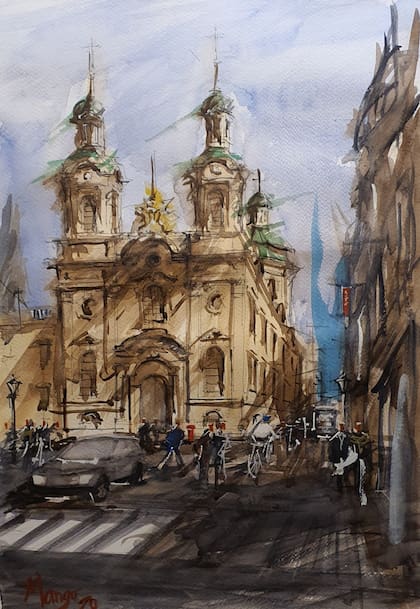 La iglesia de San Francisco.