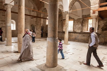 La iglesia de San Juan Bautista construida en el siglo XIX en Sirince.