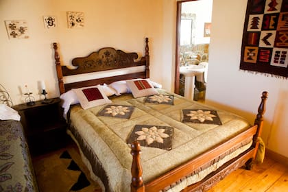Una habitación del Hostal don Clemente.