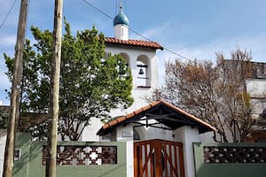 La iglesia San Sergio, de la Iglesia Ortodoxa Rusa en la Argentina, ubicada en Villa Ballester y centro de una polémica
