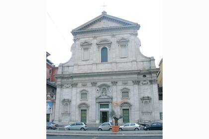 La Iglesia Santa Maria in Transpontina, cercana a la Basilica de San Pedro, y donde desaparecieron las estatuillas de la Pacha Mama