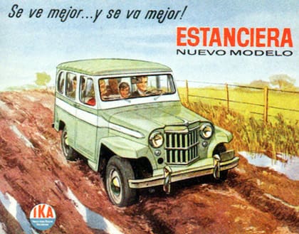 La IKA Estanciera fue uno de los todoterrenos más exitosos fabricados en la Argentina