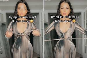 La ilusión óptica de un vestido que se volvió viral en las redes sociales