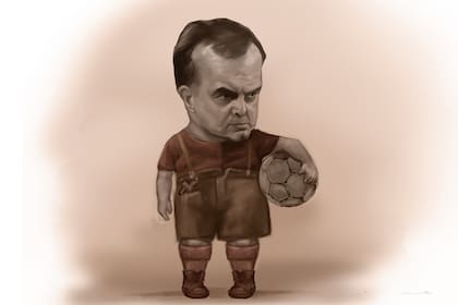 La ilustración del pequeño Marcelo, un niño que ya marcaba diferencias