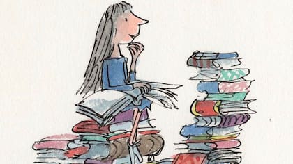 La ilustración original de Matilda