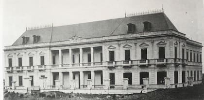 La imagen conocida más antigua del hotel