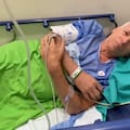 La imagen de Gerardo Romano desde la camilla de un hospital que generó preocupación