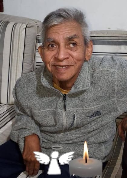 La imagen de Jorge Omar Anachuri compartida por una de sus sobrinas