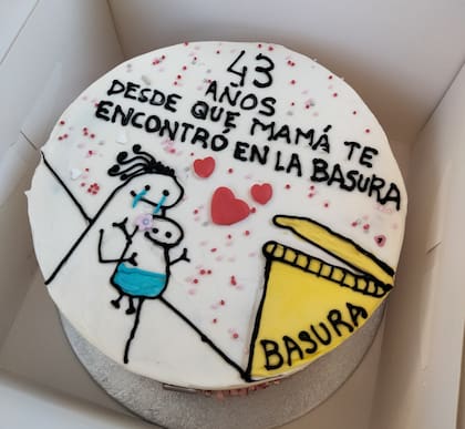 La imagen de la torta que se viralizó