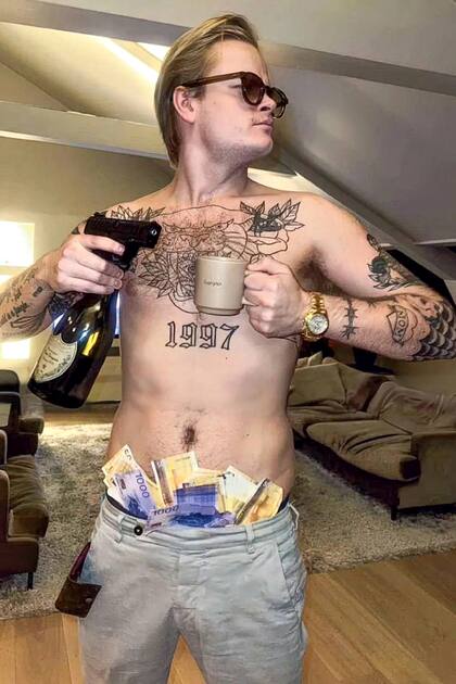 La imagen de Marius Borg Høiby que publicó un medio alemán y generó polémica