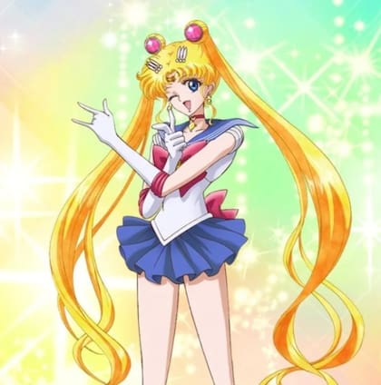 La imagen de Sailor Moon que Antonela Roccuzzo tiene en la funda de su celular