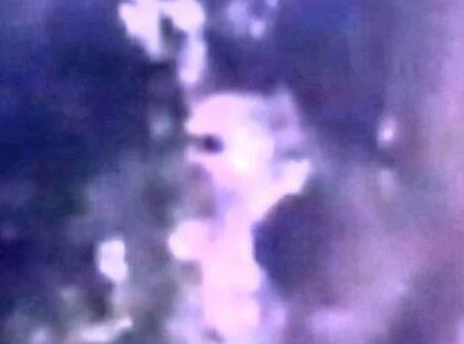 La imagen del monje fantasmal. Foto: Pj Kavanagh WS