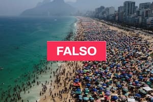 Es falsa la imagen que circuló en redes sociales sobre Mar del Plata “llena de gente”