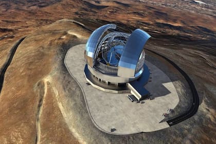 La imagen fue tomada desde el Very Large Telescope del Observatorio Europeo Austral, ubicado en el desierto de Atacaman en el norte de Chile