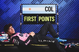 Colapinto demostró que puede remar en medio de la tempestad: en China fue un aguerrido guerrero