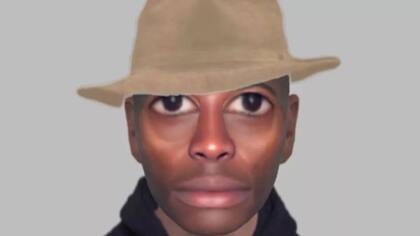 La imagen que compartió la policía del Reino Unido en su cuenta de X